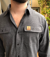 Load image into Gallery viewer, Flannel w/ Leather Patch